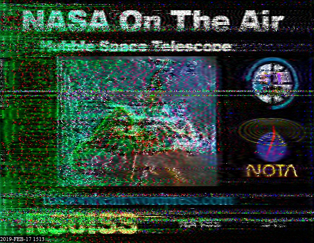 ISS SSTV Image 12